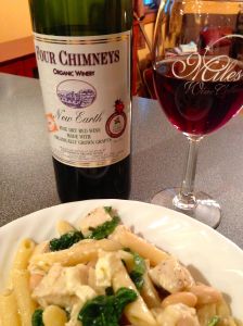 2009 Four Chimneys New Earth Cabernet Franc, Seneca Lake, NY, USA.