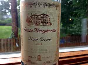 Santa Margherrita, Pinot Grigio, 2012, Italy.
