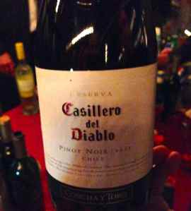 2012 Casillero del Diablo Pinot Noir, Chile