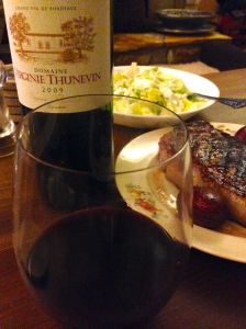 Domaine Virginie Thunevin AOC Bordeaux, 2009, France.