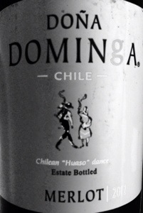 2014 Dona Dominga Merlot, Chile.
