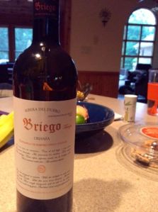 2009 Bodega Briego Crianza, Castilla Leon, Spain.