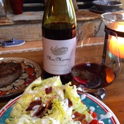 2012 MacMurray Ranch Pinot Noir Central Coast California USA.