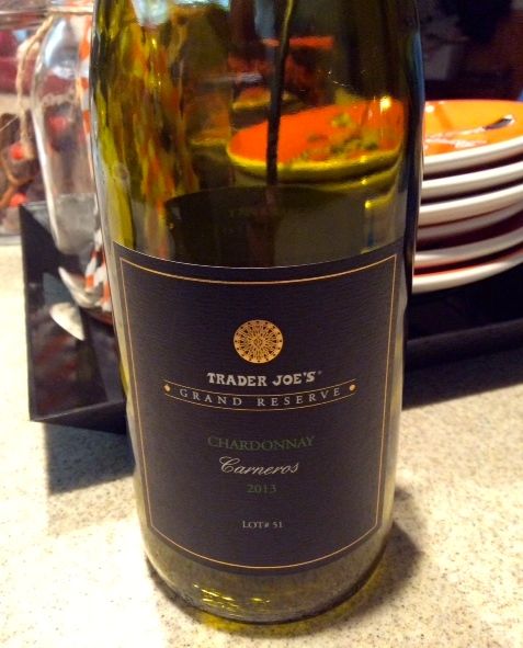 2013 Trader Joe's Grand Reserve Lot #51 Chardonnay Napa California USA