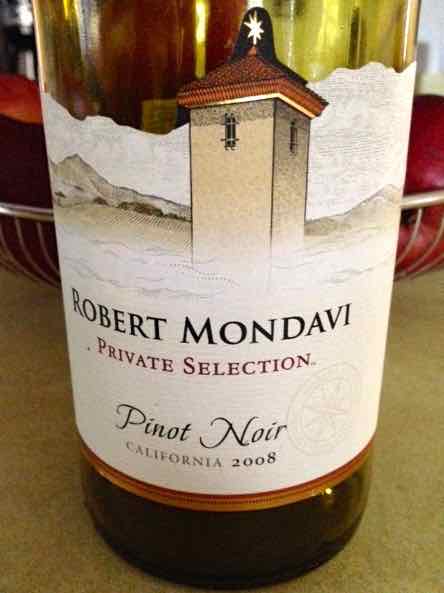 2008 Robert Mondavi Private Selection Pinot Noir
