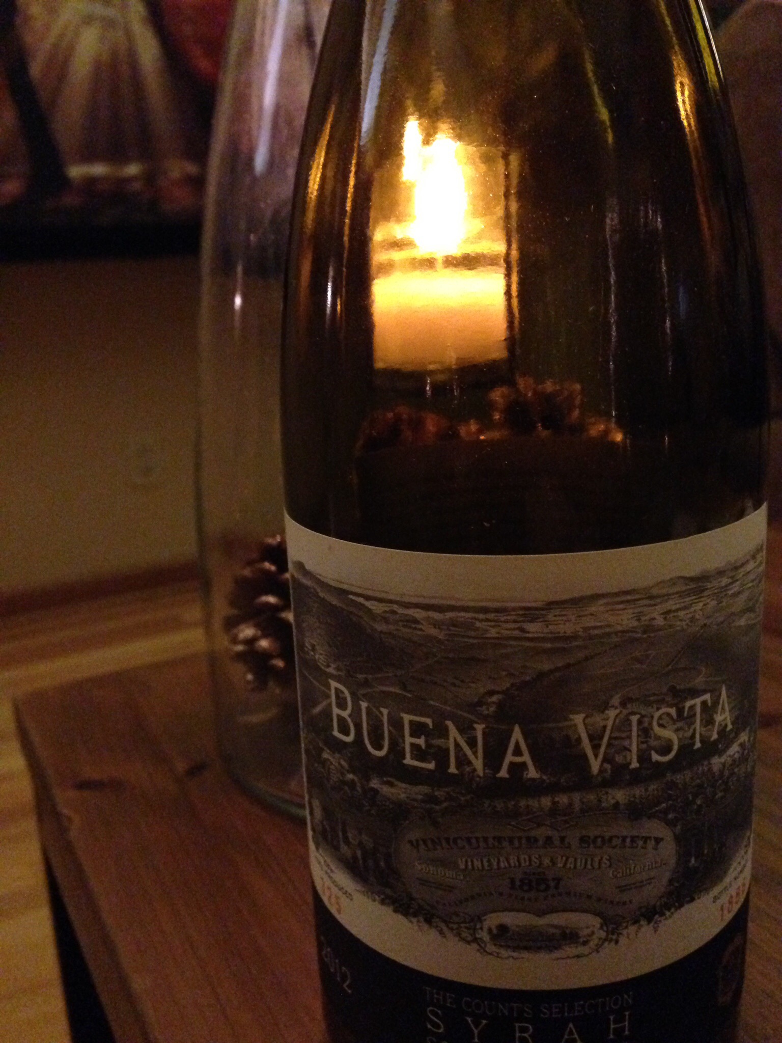 2012 Count's Selection Syrah - Old WInery Road, Buena Vista, California, USA.