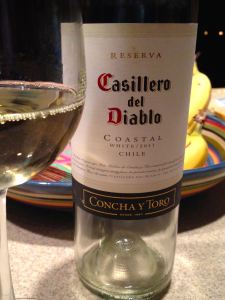 2011 Casillero del Diablo Reserva White, Limarí Valley, Chile.