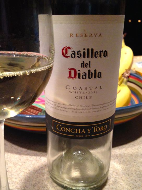 2011 Casillero del Diablo Reserva White, Limarí Valley, Chile.