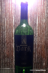 2013 Apothic Dark Limited Release, California, USA.