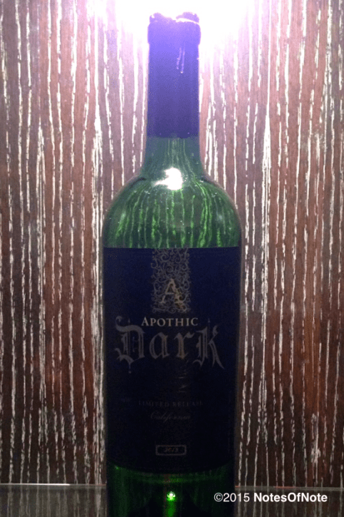 2013 Apothic Dark Limited Release, California, USA.
