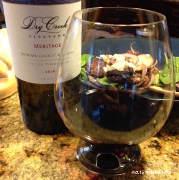 2010 Dry Creek Vineyards Meritage, Sonona County, California, USA.