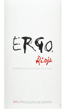 2011 Ergo, Martín Códax, Rioja, Spain.