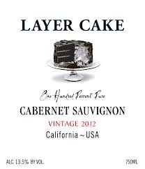 2012 Layer Cake Cabernet Sauvignon, California, USA.