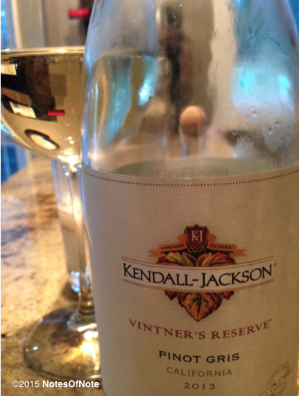 2013 Kendall-Jackson Vintner's Reserve Pinot Gris