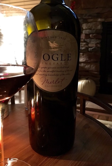 2013 Merlot, Bogle Vineyards, Clarksburg, California, USA.