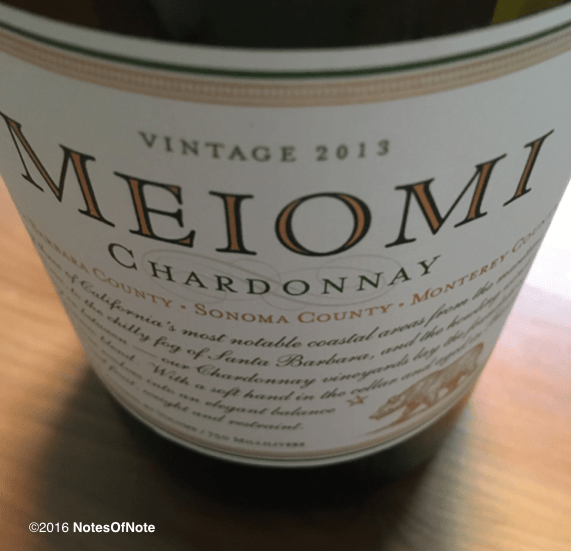 2013 Meiomi Chardonnay, Meoimi Wines