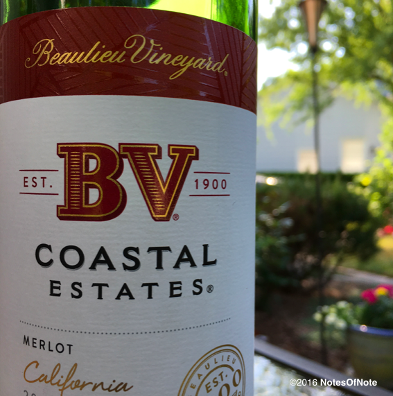 2012 Merlot Beaulieu Vineyard Coastal Estates, California, USA.