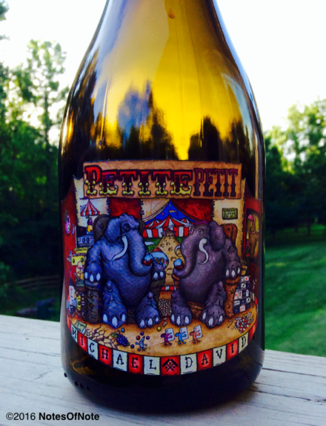 2014 Petite Petit, Michael David Winery, Lodi, California, USA.
