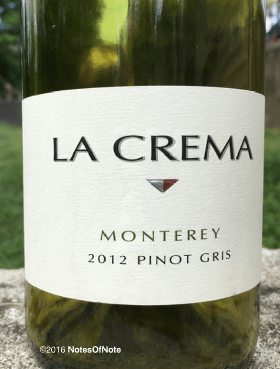 2014 La Crema Chardonnay, Sonoma Coast, Sonoma County, California, USA.