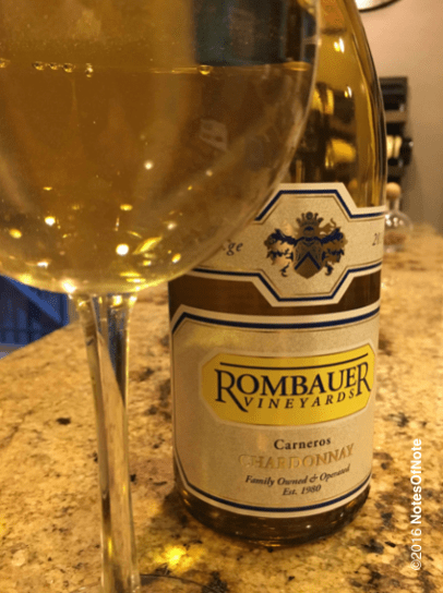 2013 Chardonnay, Rombauer Vineyards, Carneros, California, USA.