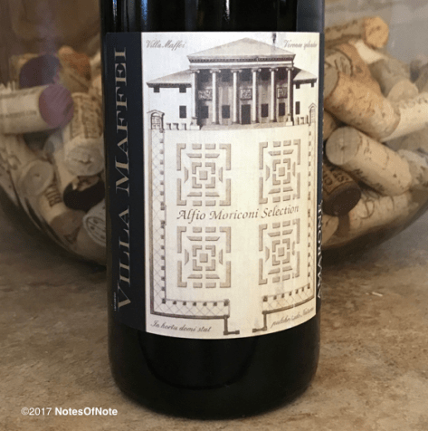 2013 Vella Maffei Amareno Della Valpolicella, Verona, Italy.