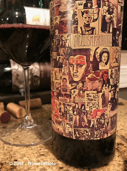 2015 Abstract, Orin Swift Cellars, Napa, California, USA.