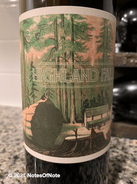 2018 Highland Falls Cabernet Sauvignon, California, USA.